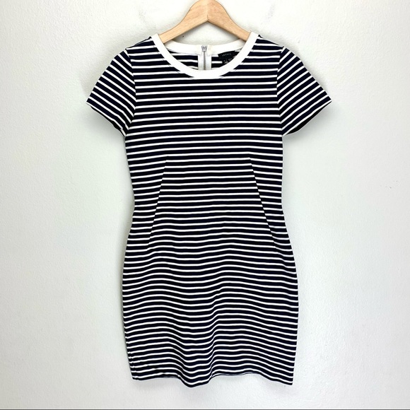 Theory Dresses & Skirts - Theory Striped Mini Dress Size 6
